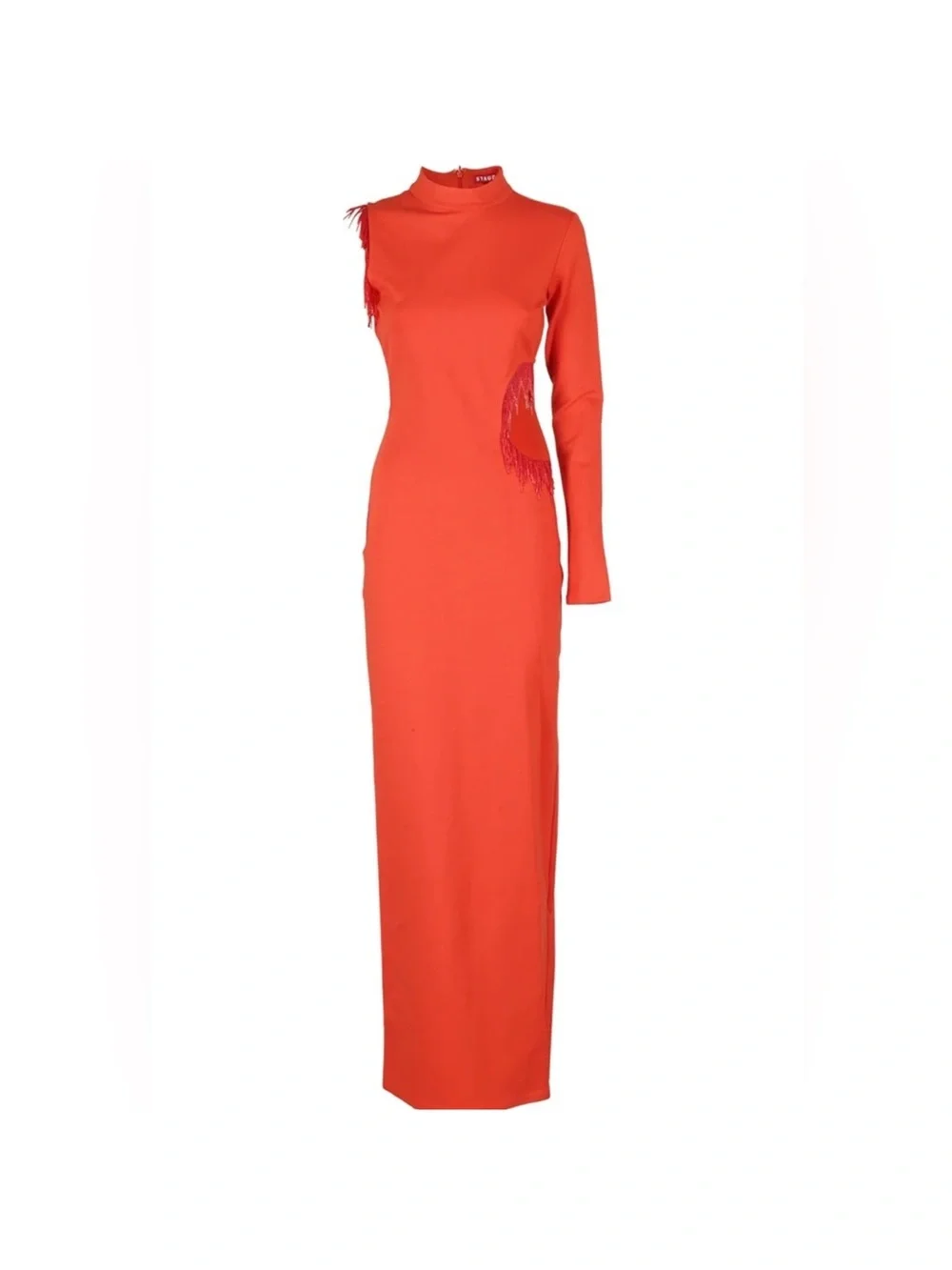 STAUD Formal Cut-Out Red Gown - Picture 3 of 16